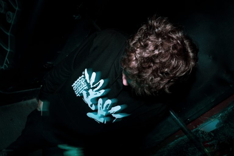 Zepelin "fear" hoodie promotivna fotografija